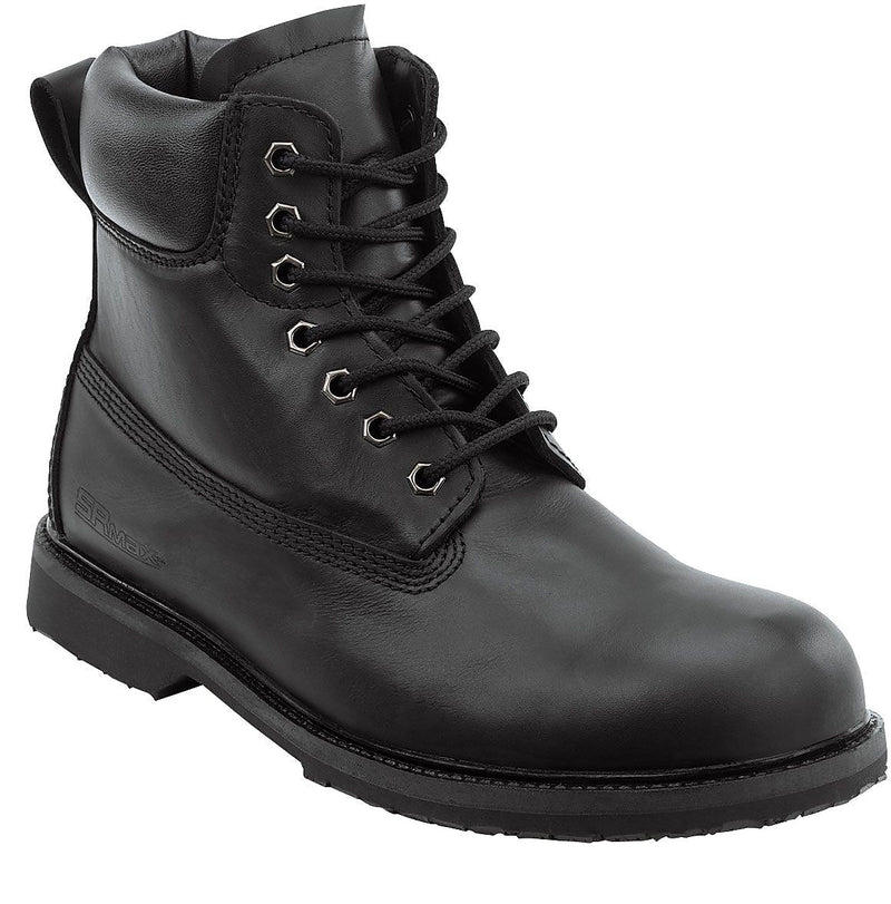 SR Max Duluth Men's Black, Slip Resistant, Waterproof, 6 Inch Work Boot, 10.0 EW (SRM5510)