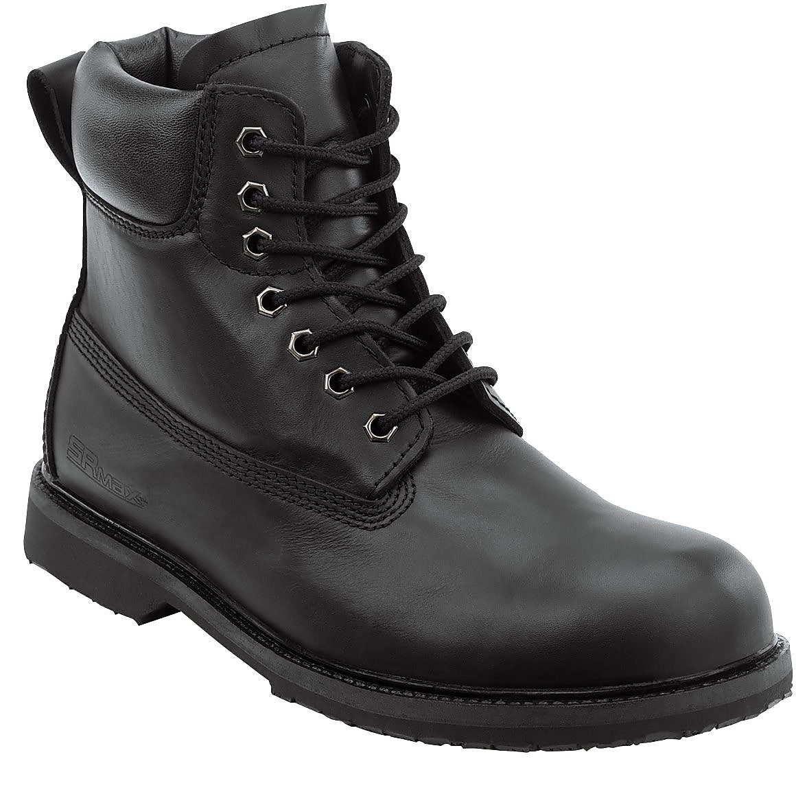 SR Max Duluth Men's Black, Slip Resistant, Waterproof, 6 Inch Work Boot, 9.0 M (SRM5510)