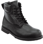 SR Max Duluth Men's Black, Slip Resistant, Waterproof, 6 Inch Work Boot, 11.5 EW (SRM5510)