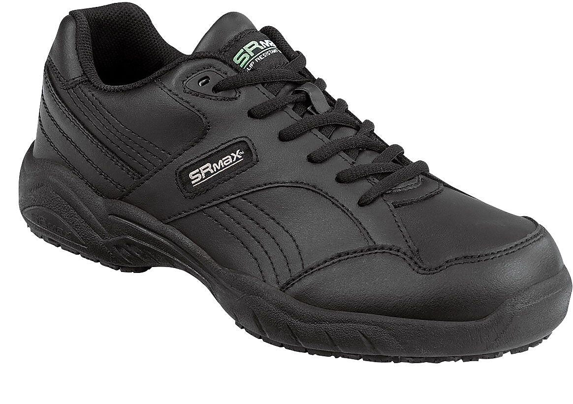 SR Max Dover Men's Black, Slip Resistant, Athletic Sneaker, 12.5 M (SRM6100)