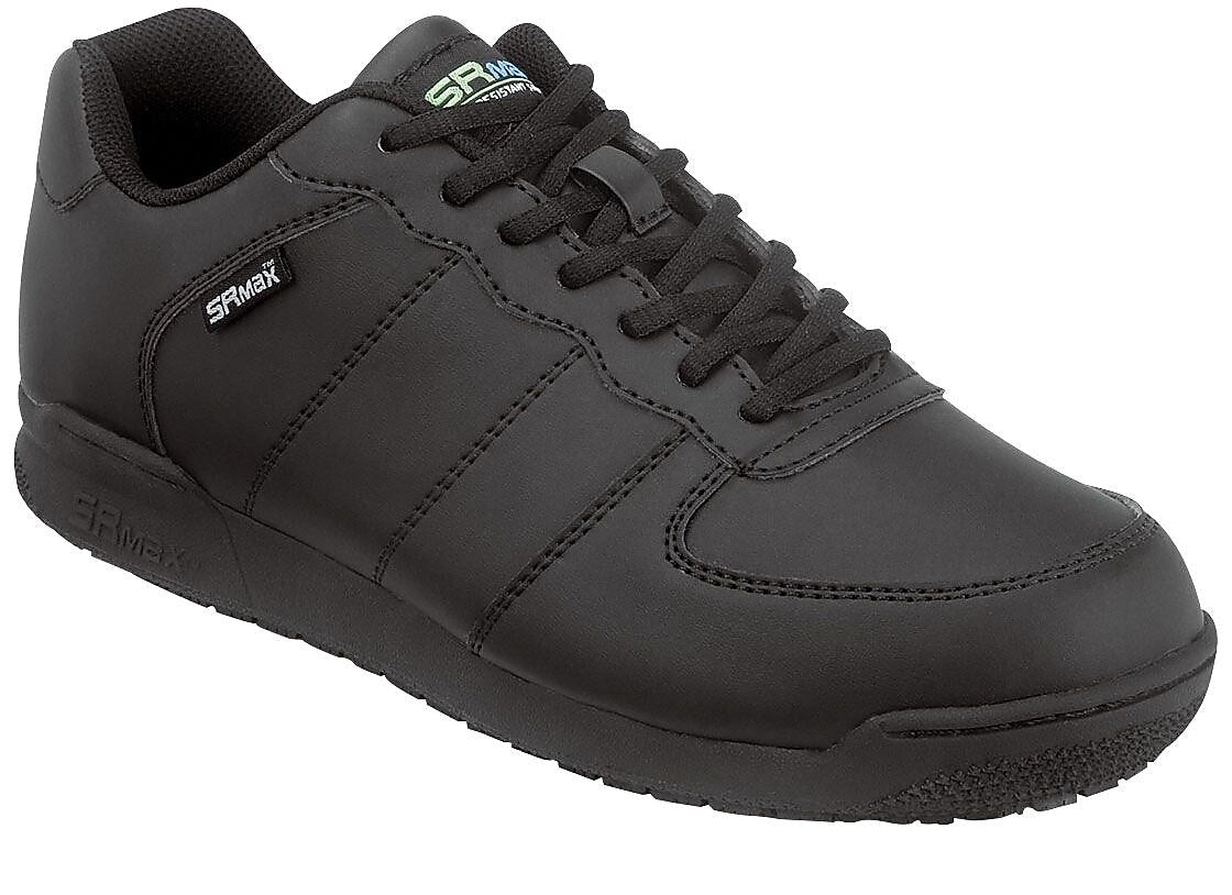 SR Max Maxton Men's Black, Slip Resistant, Low Athletic, 7.5 M (SRM6200)