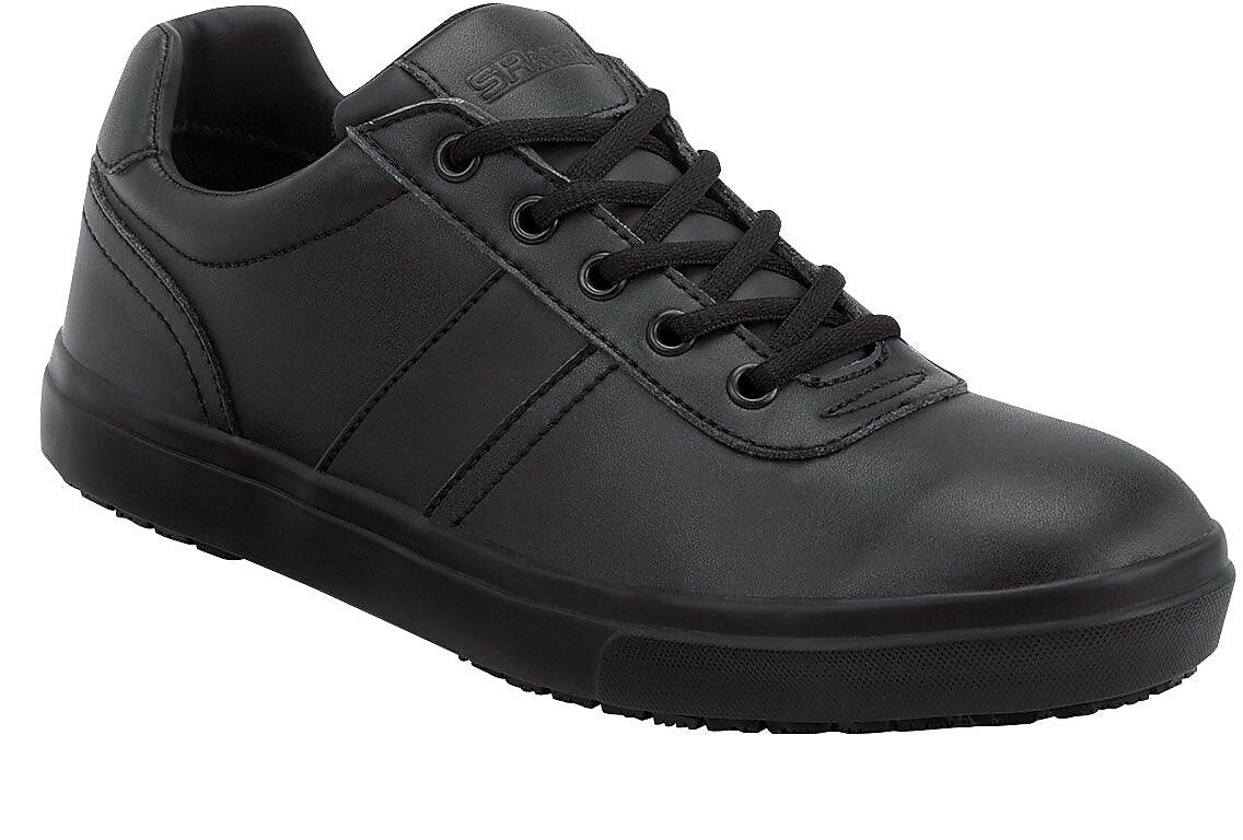 SR Max Santa Cruz Black, Soft Toe, SR, Men's Skate Style Casual Oxford, 7.5 M (SRM6300)