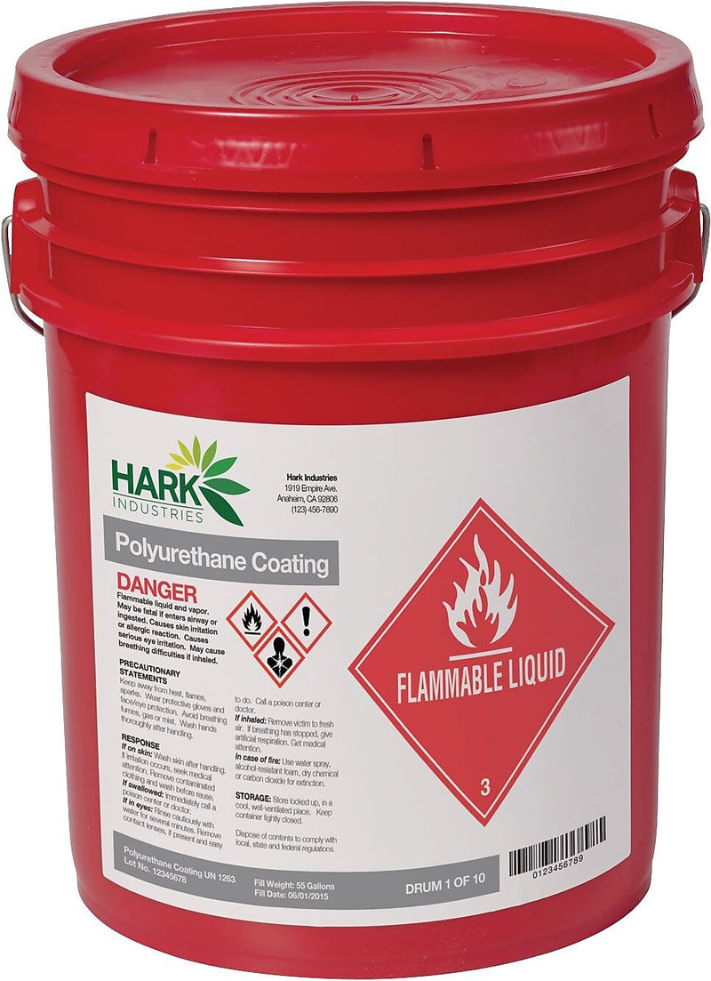 Avery UltraDuty GHS Chemical Labels for Pigment-Based Inkjet Printers, Waterproof, 8-1/2" x 11", 50/Box (60521)