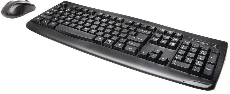 Kensington Keyboard for Life Wireless Desktop Combo Set, Black (K75231US)