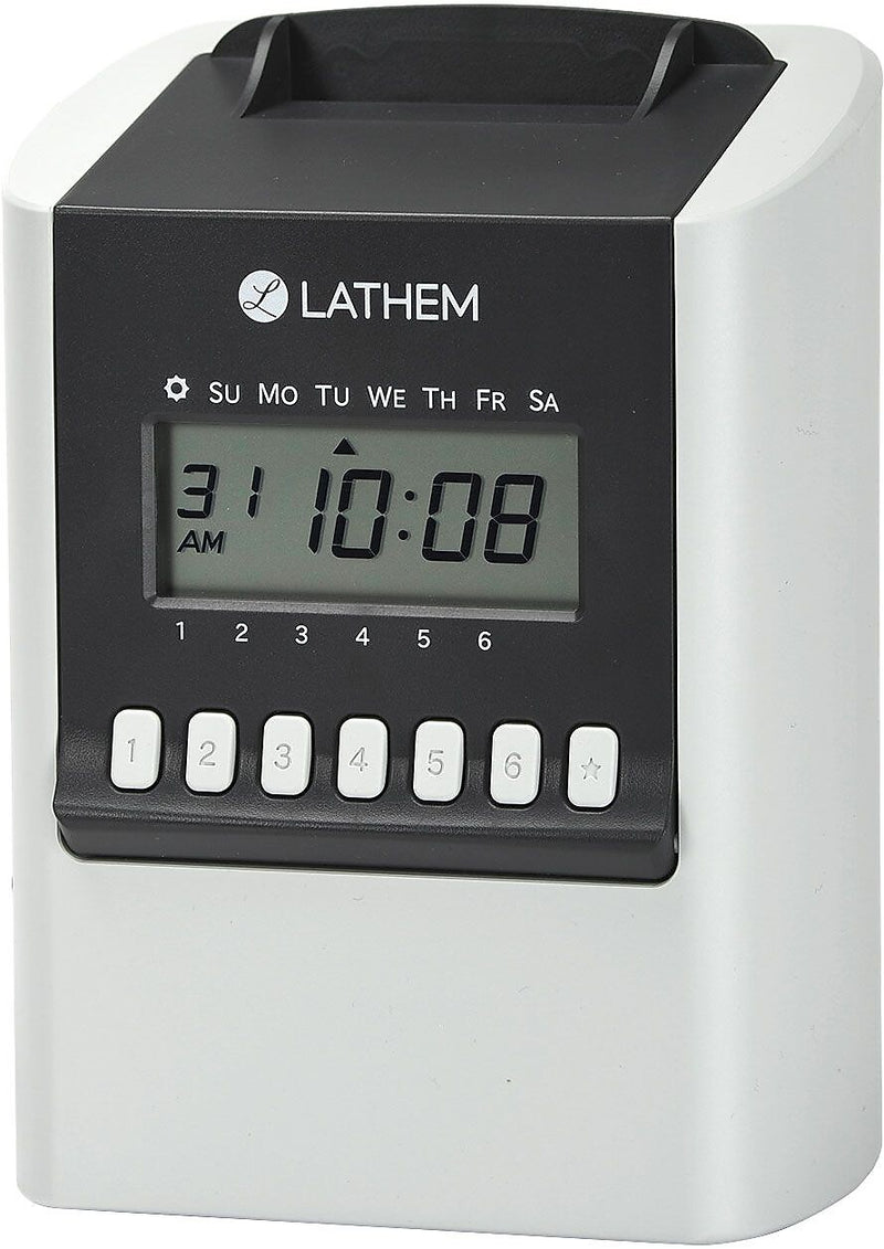 Lathem Automatic Calculating Time Clock (700E)