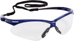 KleenGuard Nemesis® Safety Glasses, Clear Anti-Fog Lenses with Silver Frame, 1/Pair (412-47384)