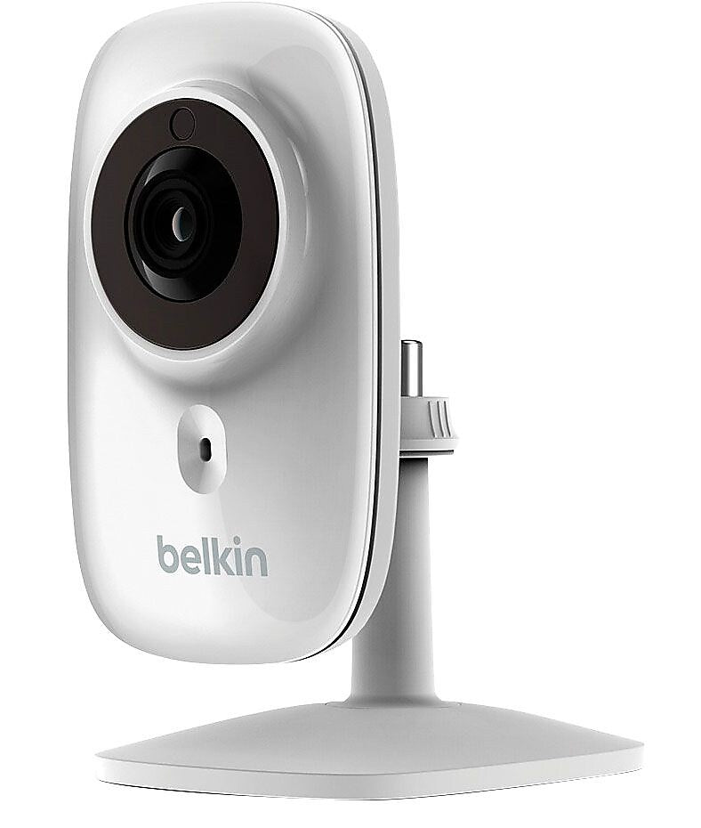 Belkin F7D7602-RM NetCam HD WiFi Camera with Night Vision, White