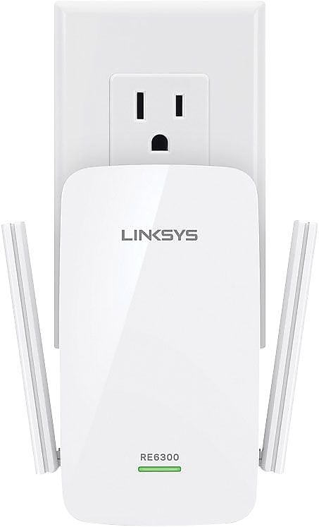Linksys RE6300 AC750 Boost WiFi Range Extender (Certified Refurbished)