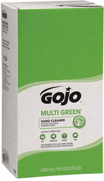GOJO Multi Green Liquid Hand Soap Refill for PRO TDX Dispenser, Citrus Scent, 5000 ml., 2/Carton (7565-02)