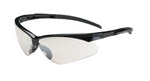Bouton Adversary Glasses, Clear Anti-Fog Lens, Glossy Black Frame, Rubber Temples & Bridge, Anti-Scratch, Each (250-28-0020)