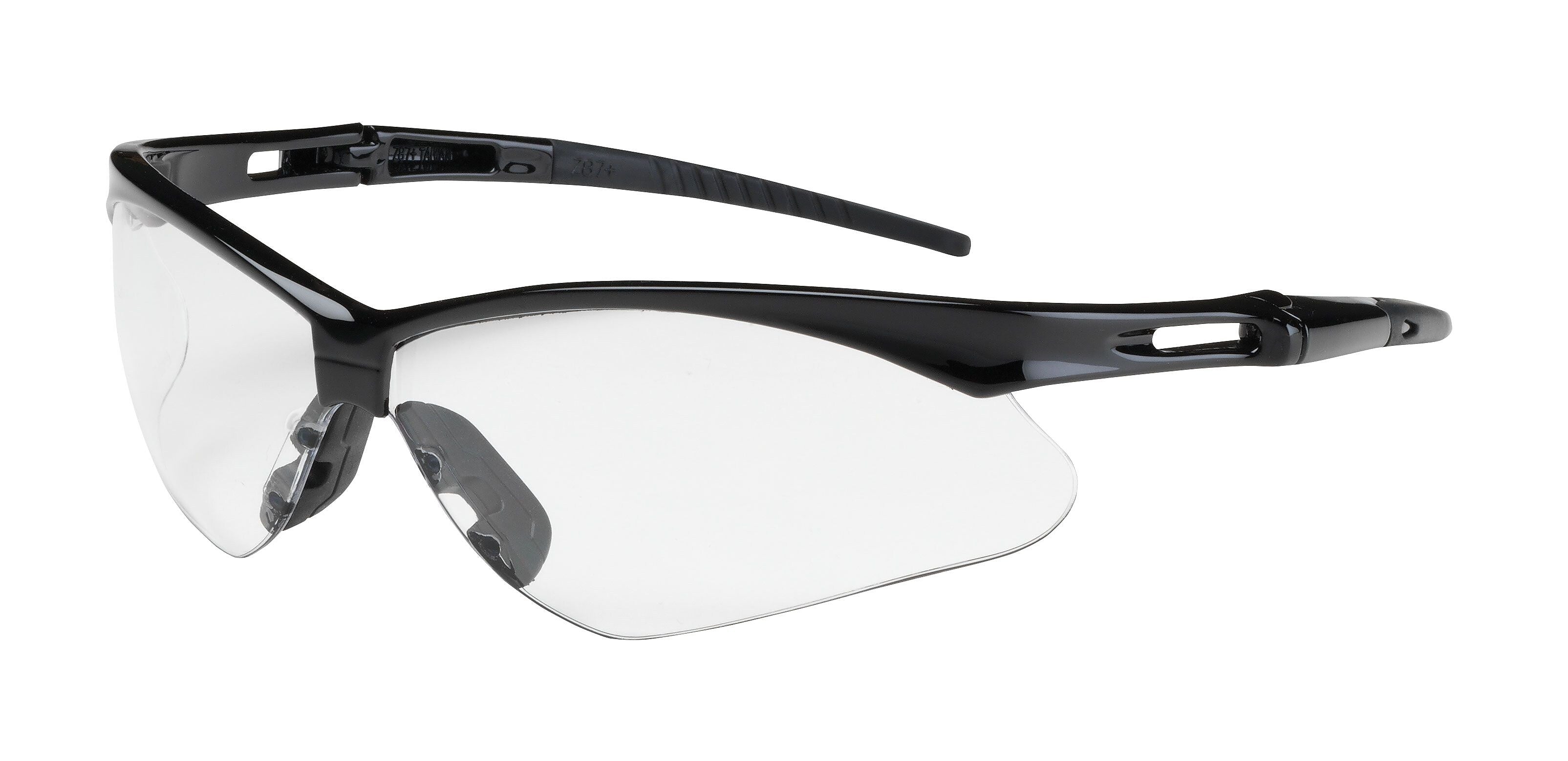 Bouton Glasses, Anser Black Frame, Clear Lens and Anti-Scratch/Anti-Fog Coating, Each (250-AN-10111)