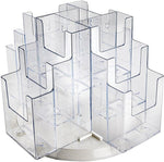 Azar Brochure Holder, 15" x 9", Vertical, Table Top, Clear, Acrylic (AZA252811)