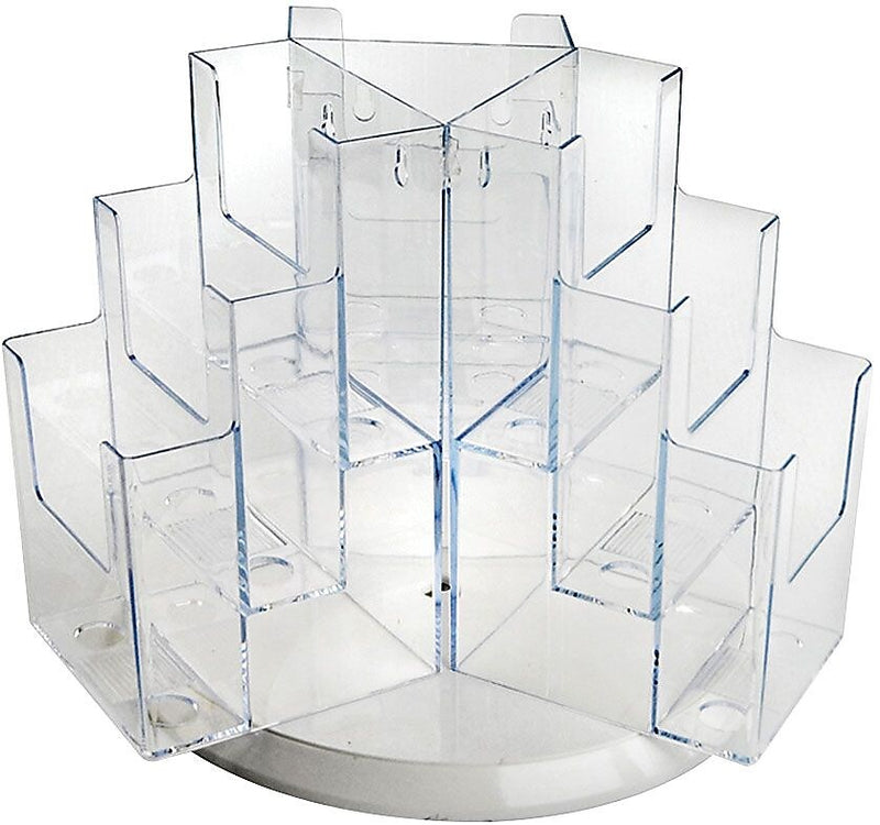 Azar Sign Holder, 14" x 9", Vertical, Table Top, Clear, Acrylic (AZA252810)