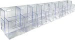 Azar Brochure Holder, 36" x 7", Horizontal, Desktop/Wall, Clear, Acrylic (AZA252816)