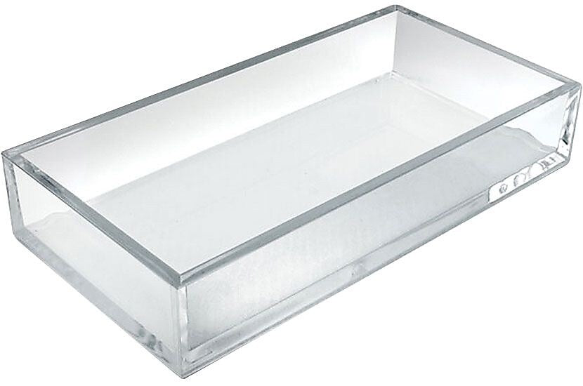 Azar Displays Styrene Deluxe Tray, 11.75" x 5.875", 4/PK (556206)