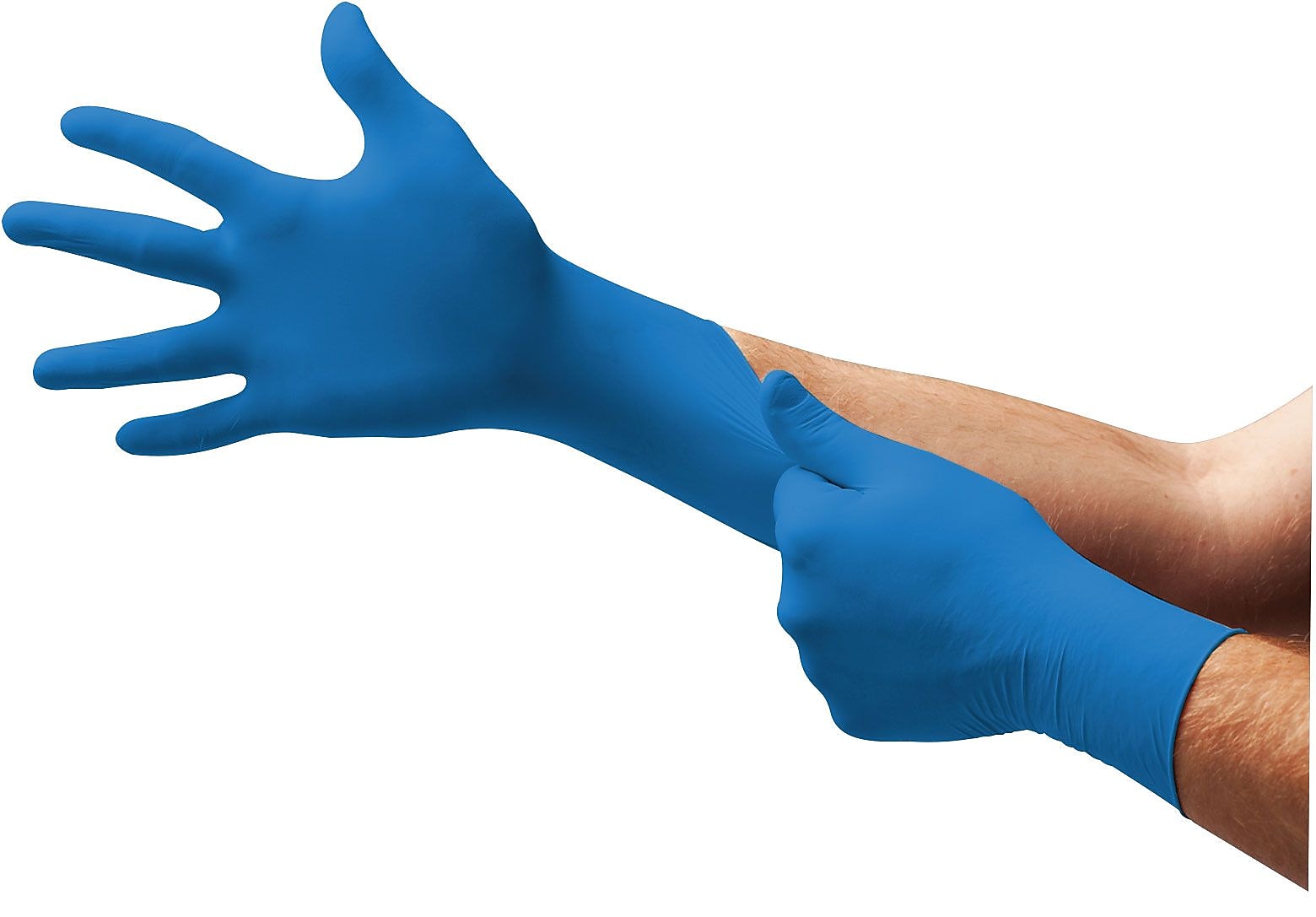 Ansell SafeGrip Powder-Free Latex Exam Gloves, Size Medium, 50/Box (748-SG-375-M)