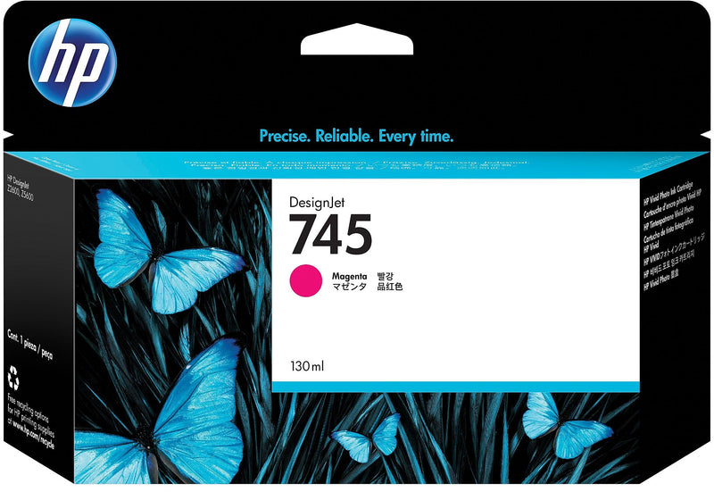 HP 745 Magenta Standard Yield Ink Cartridge (F9J95A)