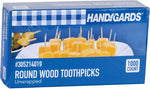 Handgards Toothpicks, Wood, 12000/Carton (431409)