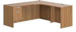 Offices To Go Superior Laminate Corner Desk, Autumn Walnut
