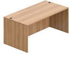 Offices To Go Superior Laminate 71" Rectangular Desk Shell, Autumn Walnut Laminate
