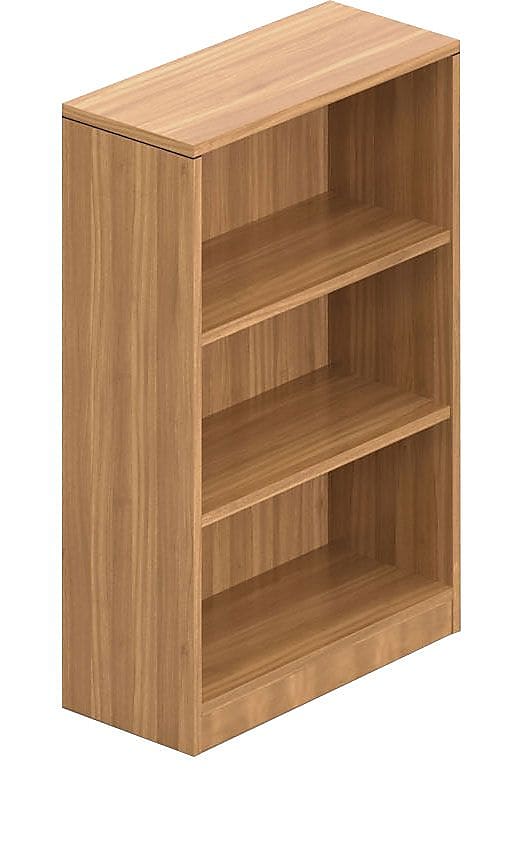 Offices To Go Superior Laminate 2 Shelf Book Case, 48", Autumn Walnut (TDSL48BC-AWL)