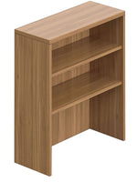 Offices To Go Superior Laminate 36"H Table Top Bookcase, Autumn Walnut Laminate