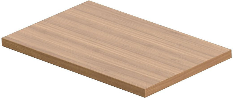 Offices To Go Superior Laminate Top for BBF and FF, Autumn Walnut Laminate (TDSL22TOP-AWL)