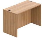 Offices To Go Superior Laminate 48" Rectangular Desk Shell, Autumn Walnut (TDSL4824DS-AWL)