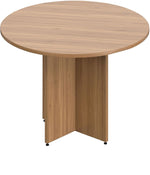 Offices To Go Superior Laminate 42" Round Table, Autumn Walnut (TDSL42R-AWL)