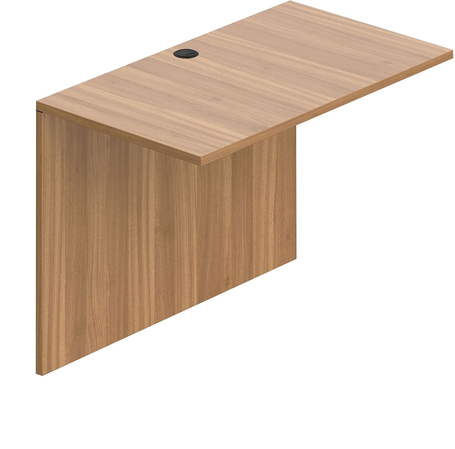 Offices To Go Superior Laminate 42" Flush Bridge, Autumn Walnut Laminate