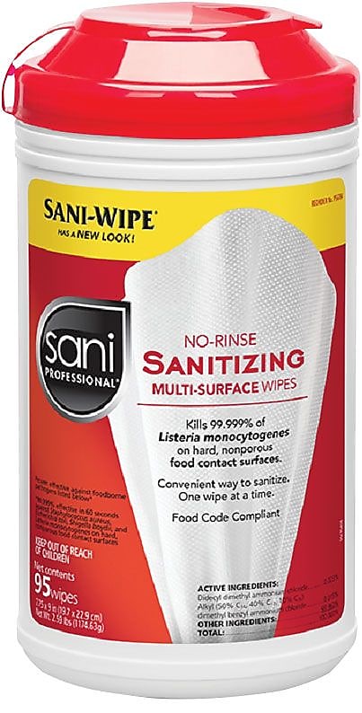 Sani Professional Disinfecting Wipes, 95 Wipes/Container (NICP56784EA)