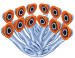 Harebrain WhisperPhone Element, Ages 4+ Blue/Orange, 12/Set (HB-WPE12)