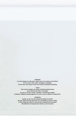 10" x 15" Reclosable Poly Bags, 1.5 Mil, Clear, 1000/Carton (PMR101515)