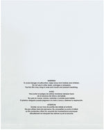 22" x 24" Reclosable Poly Bags, 1.5 Mil, Clear, 500/Carton (PMR222415)