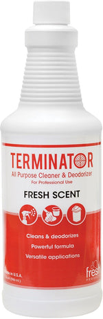 Fresh Products Terminator All-Purpose Cleaner and Deodorizer, Quart, 12/Carton (TERMZF67)