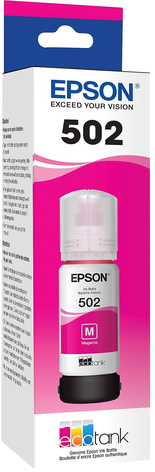 Epson 502 Magenta Standard Yield Ink Cartridge Refill (T502320-S)
