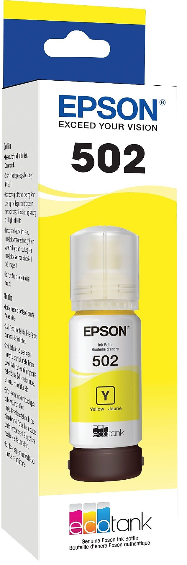 Epson 502 Yellow Standard Yield Ink Cartridge Refill (T502420-S)