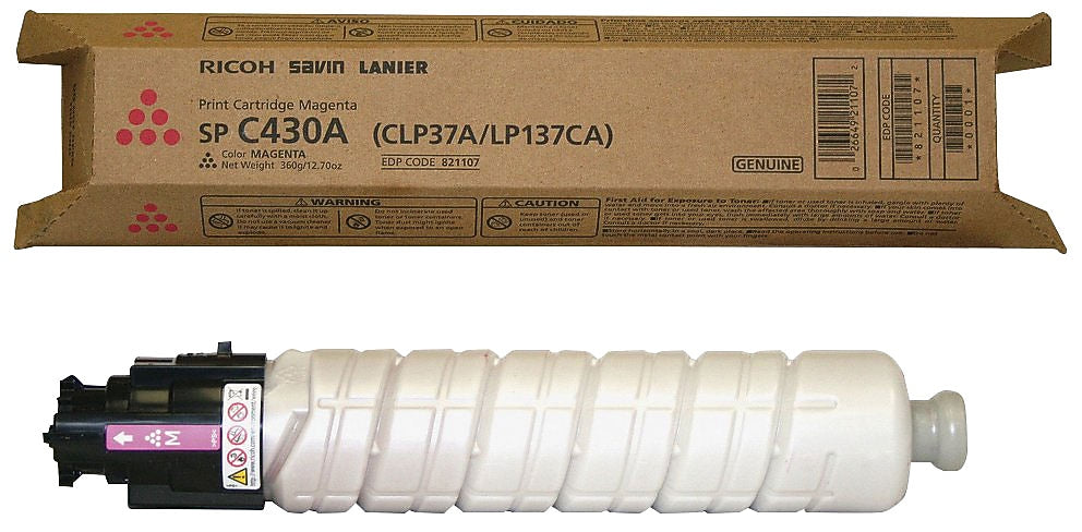Ricoh 821072 Magenta Standard Yield Toner Cartridge