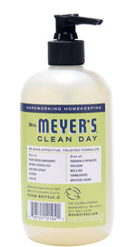 Mrs. Meyer's Clean Day Hand Soap, Lemon Verbena Scent, 12.5 fl oz (651321)