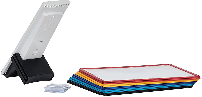Durable SHERPA Document Holder, 8.5" x 11", Top Loading, Multicolor Plastic (569800)