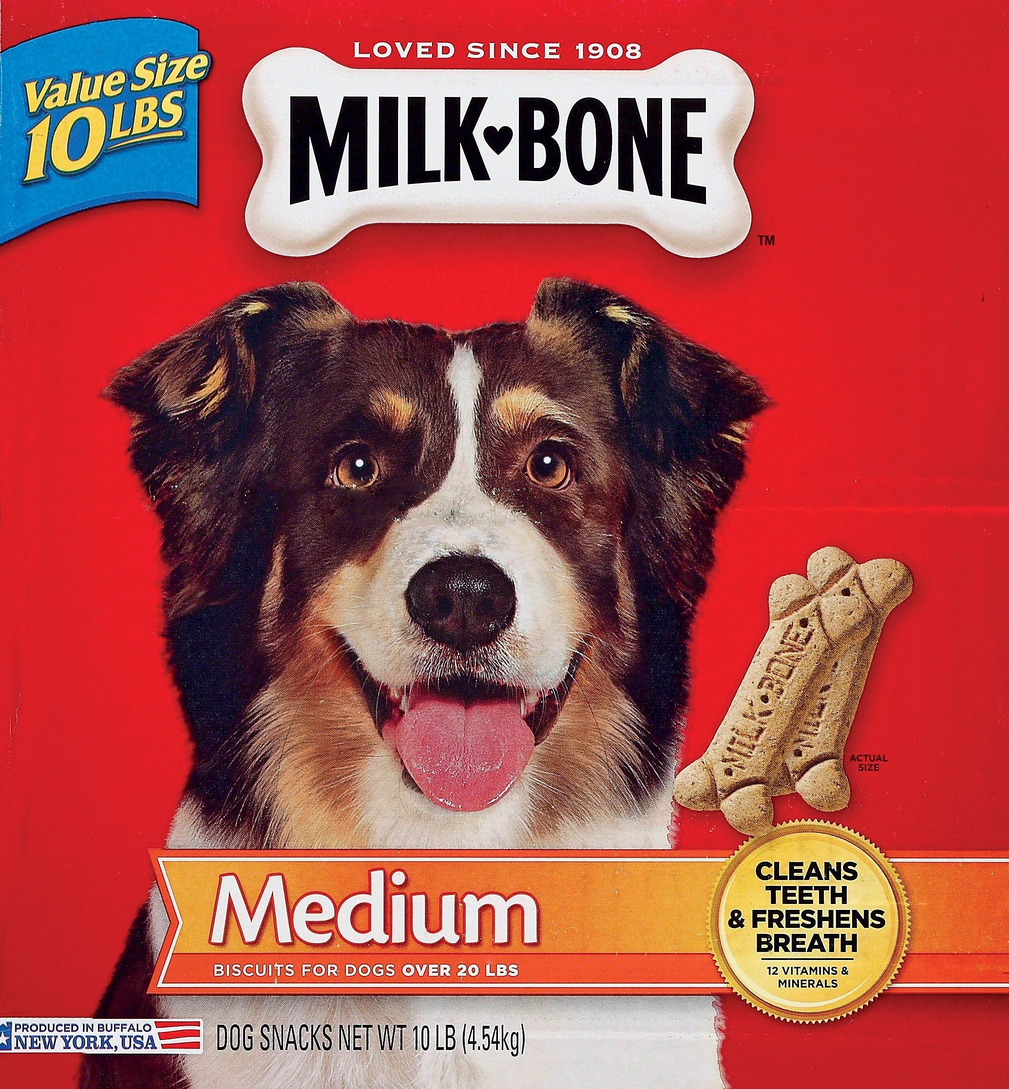 Milk Bone Original Dog Biscuits, Medium, 10 lbs. (SMU9501)