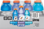 Gatorade Variety Pack, 20 oz. Bottles, 12/Carton (QUA13331)