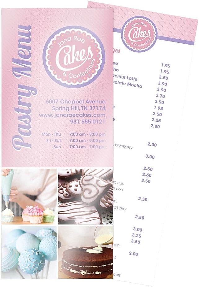 Custom Uv Gloss Full Color Rack Cards, White 14 Pt C2S, Uv Gloss Front, 3-1/2" x 8-1/2", Qty 50