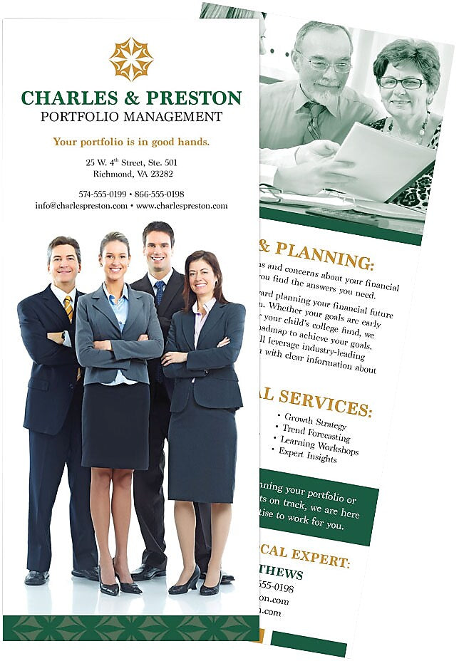 Custom Rack Cards, 16Pt C2S Uv Gloss, 4" x 9", Qty 2000