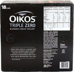 OIKOS Triple Zero Variety Yogurt, 5.3 oz., 18/Pack (01955)