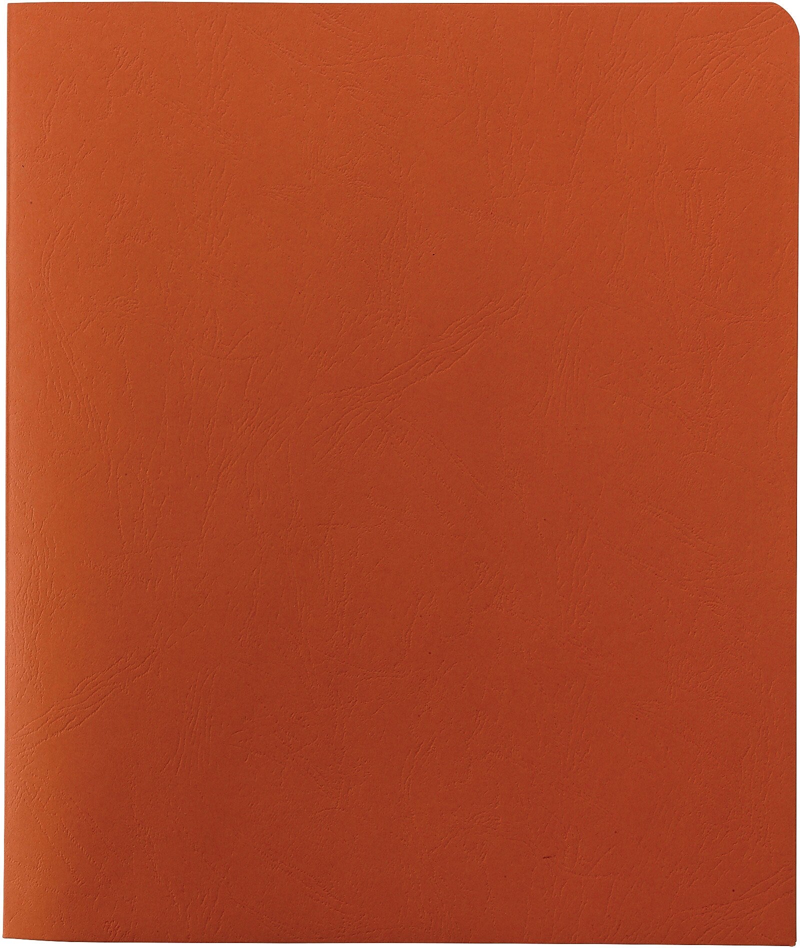 Smead Two Pocket Portfolios, Orange, 1/2" Capacity, 11" x 8 1/2", 25/Box