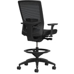 Workplace2.0™ 500 Series Mesh and Fabric Stool with Adjustable Lumbar Support, Black (51975)