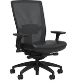 Workplace2.0™ 500 Series Vinyl and Mesh Task Chair, Black (51974)