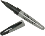 AbilityOne Winston-Salem Permanent Impression Marker, Fine Tip, Black