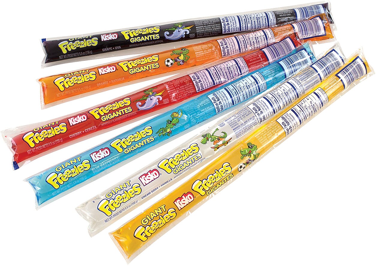 Kisko Fruit Ice Pops, 5.5 oz., 50/Count (209-00477)